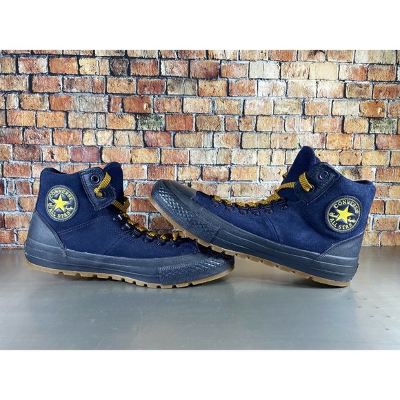 Converse CTAS Street Hiker Obsidian Navy Blue Suede 153663c US Men 8.5 Women 10 - Picture 7 of 9